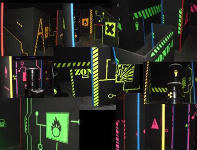 laser game proche de Giverny, Chateau de Bouafles, bord de seine 
