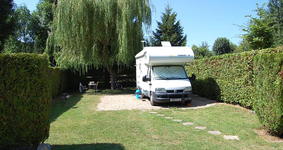 Nos emplacements camping - Château de Bouafles - Giverny 27 Eure - Normandie 