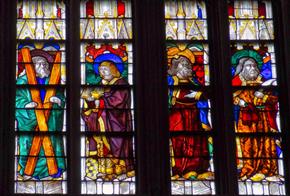 vitraux de la cathédrale d'Evreux  - Chateau de Bouafles