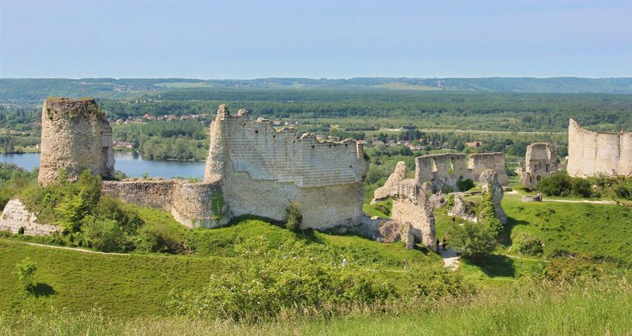 Château Gaillard - Les Andelys proche du Camping Château de Bouafles, Giverny 27 Eure 