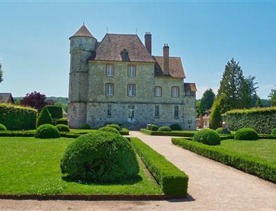 Château de Vascoeuil proche du Camping Château de Bouafles, proche de giverny dans l'Eure